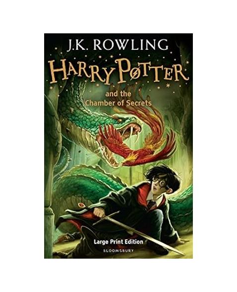 Harry Potter And The Chamber Of Secrets (Book 2) Large Print edition