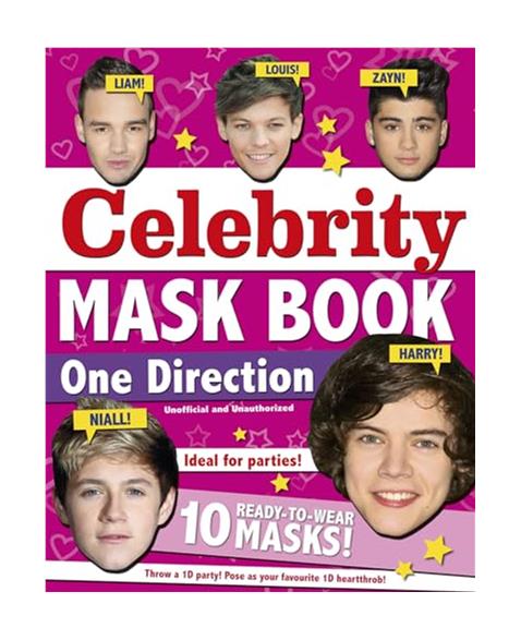 Celebrity Mask Book: One Direction