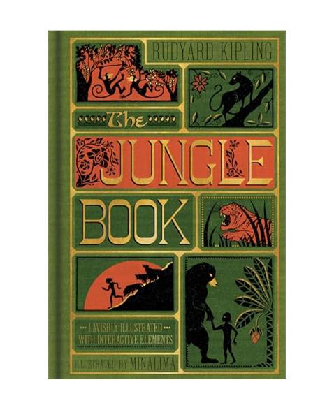 The Jungle Book (MinaLima Edition) (Illustrated with Interactive Elements): Rudyard Kipling