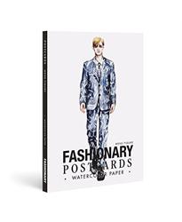 Fashionary Watercolor Postcards (Mens Figure Templates)