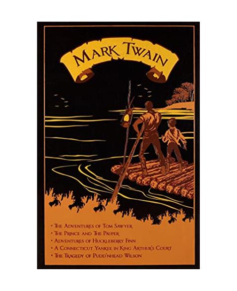 Mark Twain: Five Novels (Leather-bound Classics)