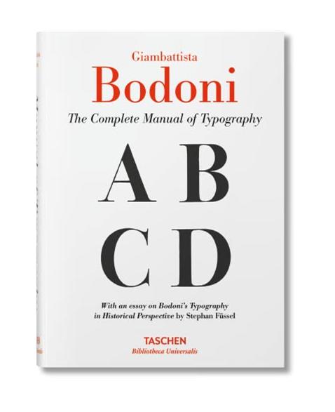 Bodoni: Manual of Typography: BU (Bibliotheca Universalis)