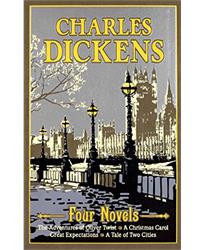 Charles Dickens: Four Novels (Leather-bound Classics)