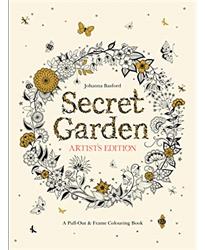 Secret Garden Artists Edition: A Pull-Out Frame Colouring Book