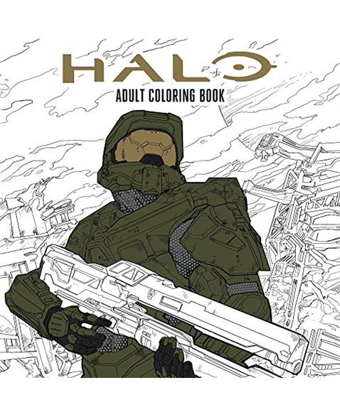 Halo Coloring Book Based off the game Halo from Microsoft and 343