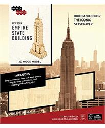 IncrediBuilds: New York: Empire State Building 3D Wood Model